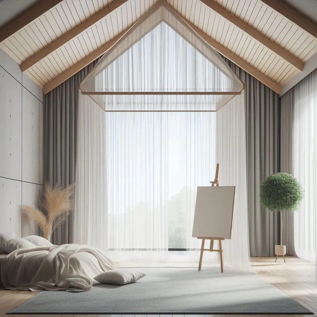 Çatı Katı Perdesi Seçimi: Eğik ve Üçgen Camlar İçin En Doğru Perde Çözümleri